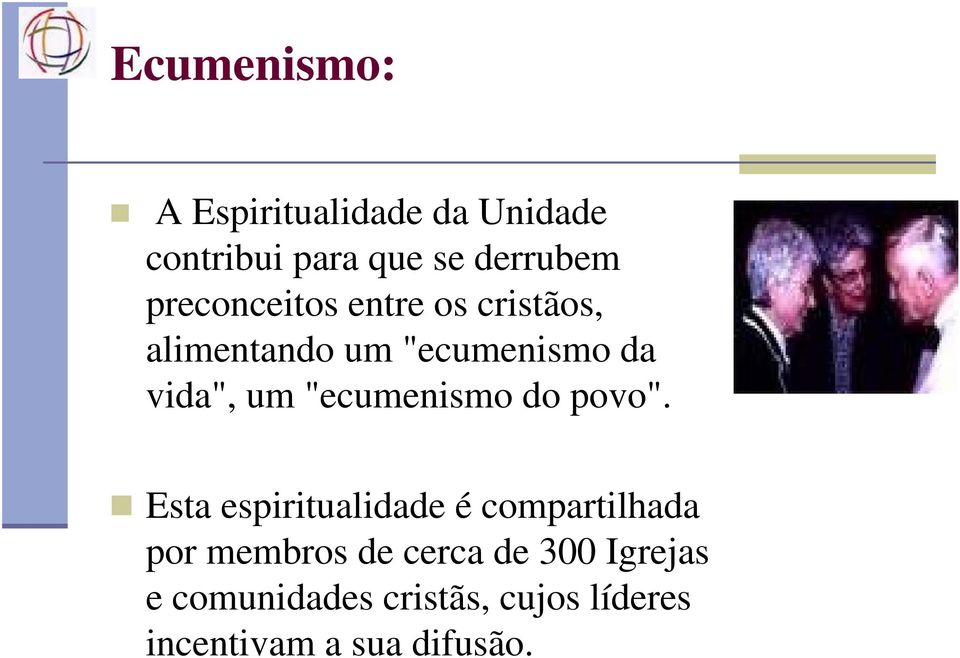 "ecumenismo do povo".