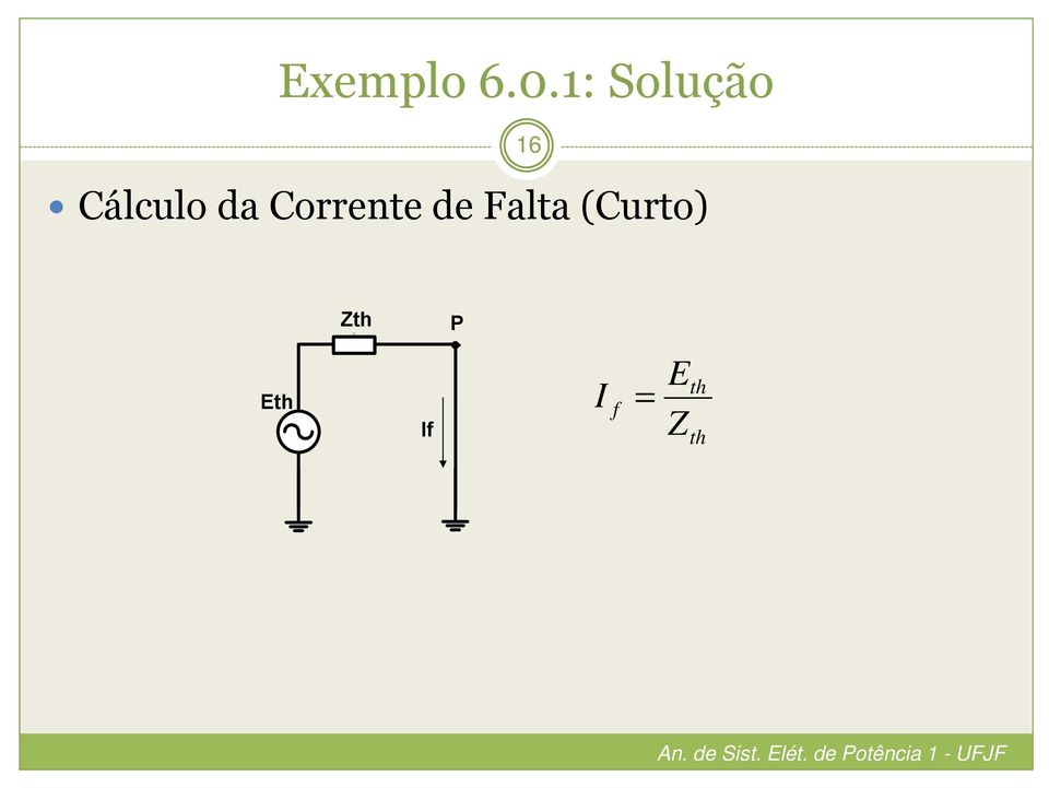 Corrente de Falta