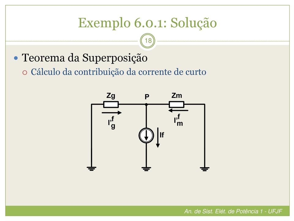 Superposição Cálculo