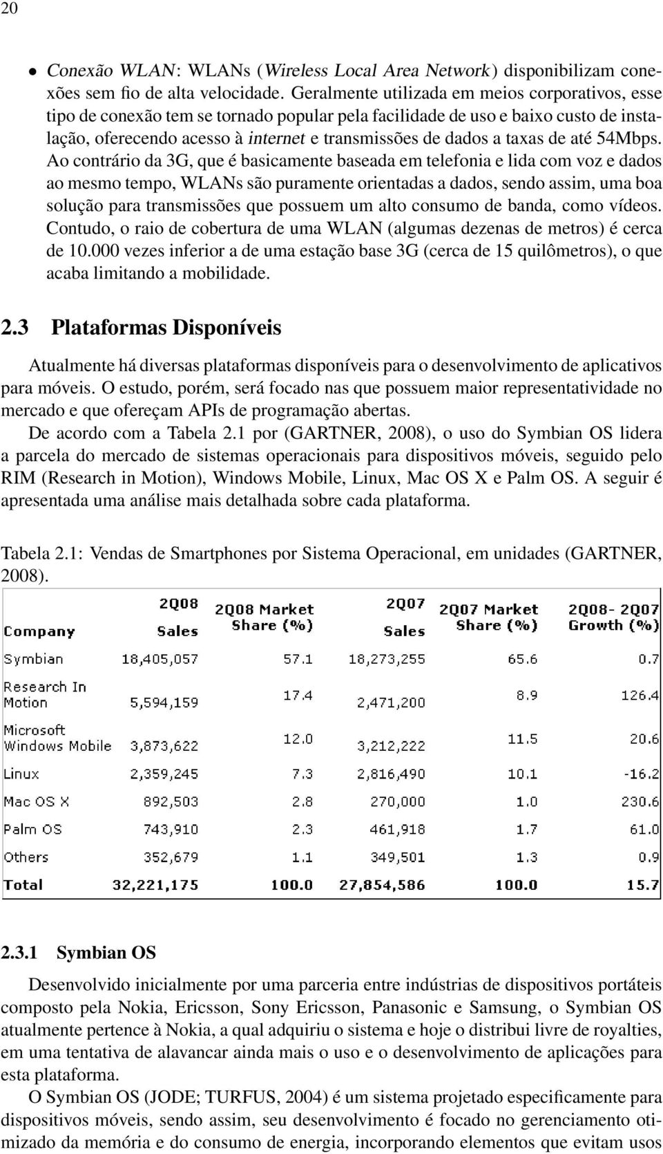 taxas de até 54Mbps.