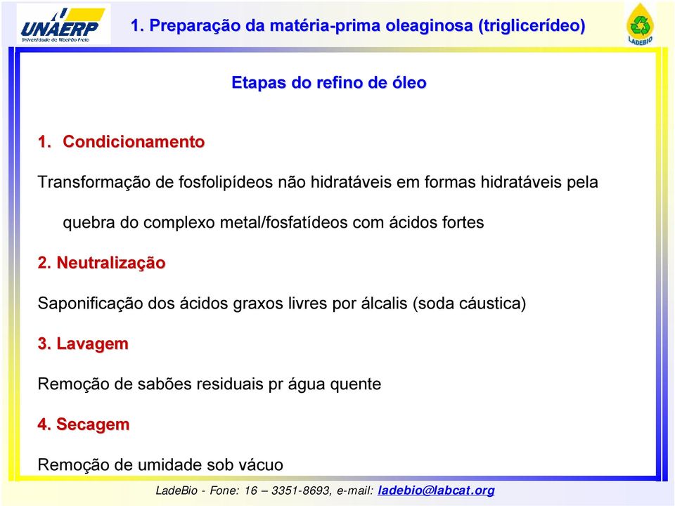 complexo metal/fosfatídeos com ácidos fortes 2.