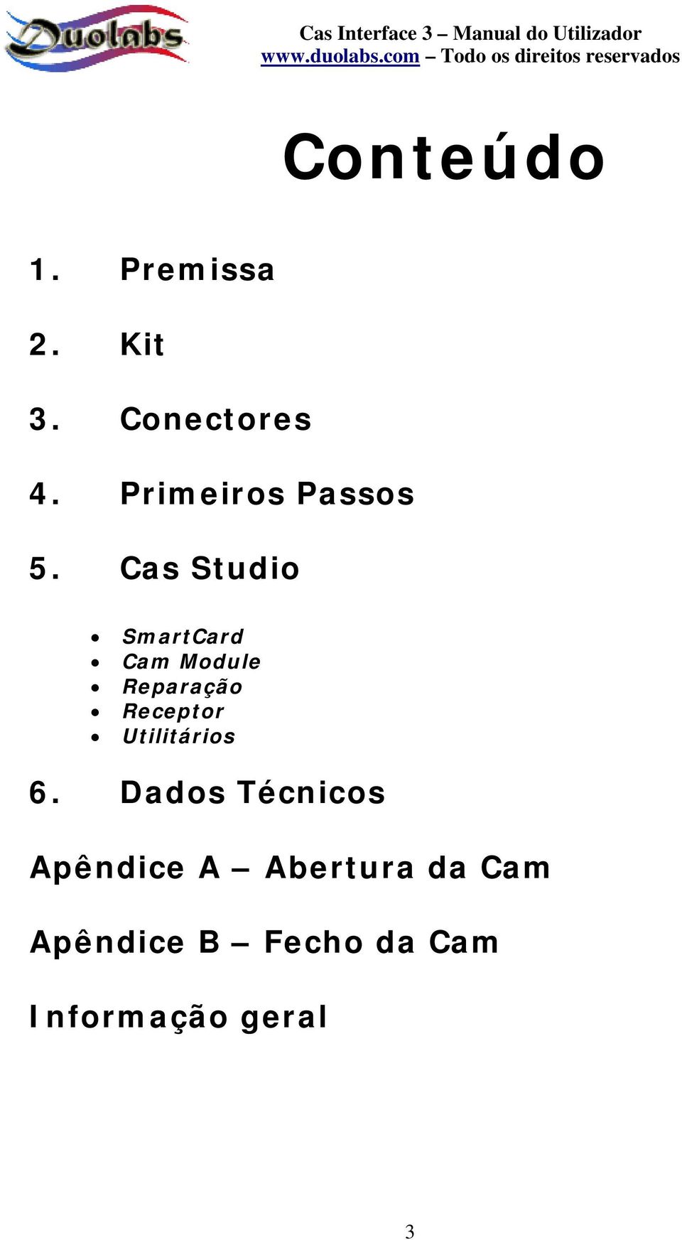 Cas Studio SmartCard Cam Module Reparação Receptor