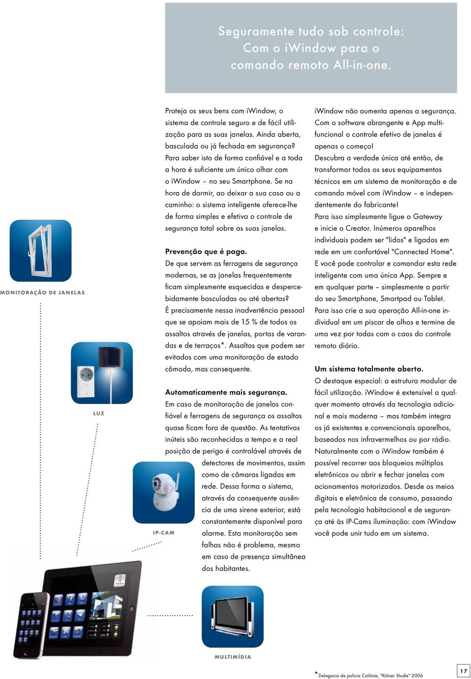 Para saber isto de forma confiável e a toda a hora é suficiente um único olhar com o iwindow no seu Smartphone.