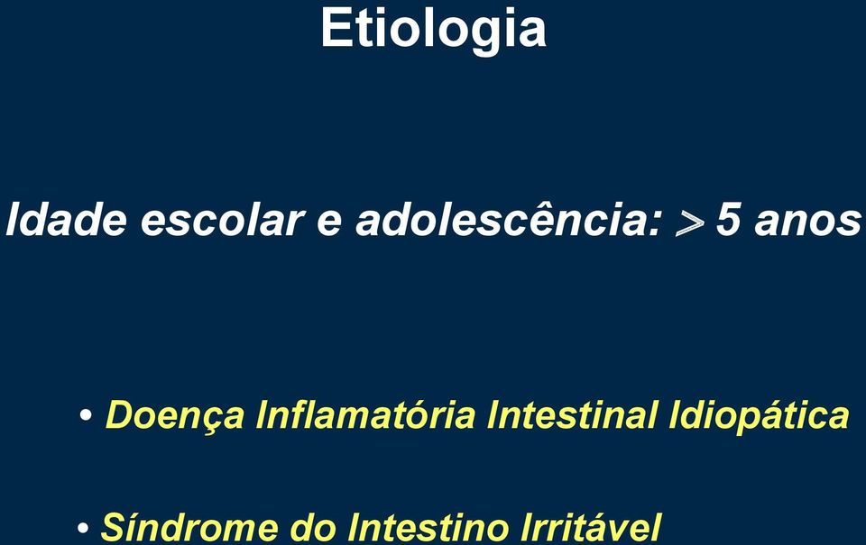 Inflamatória Intestinal