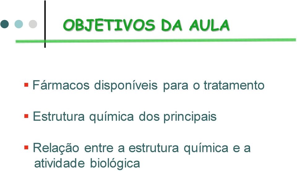 Estrutura química dos principais