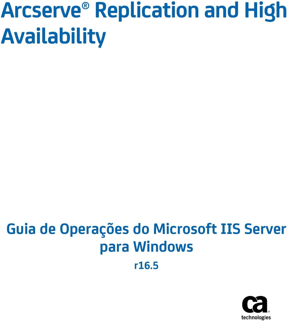 Operações do Microsoft