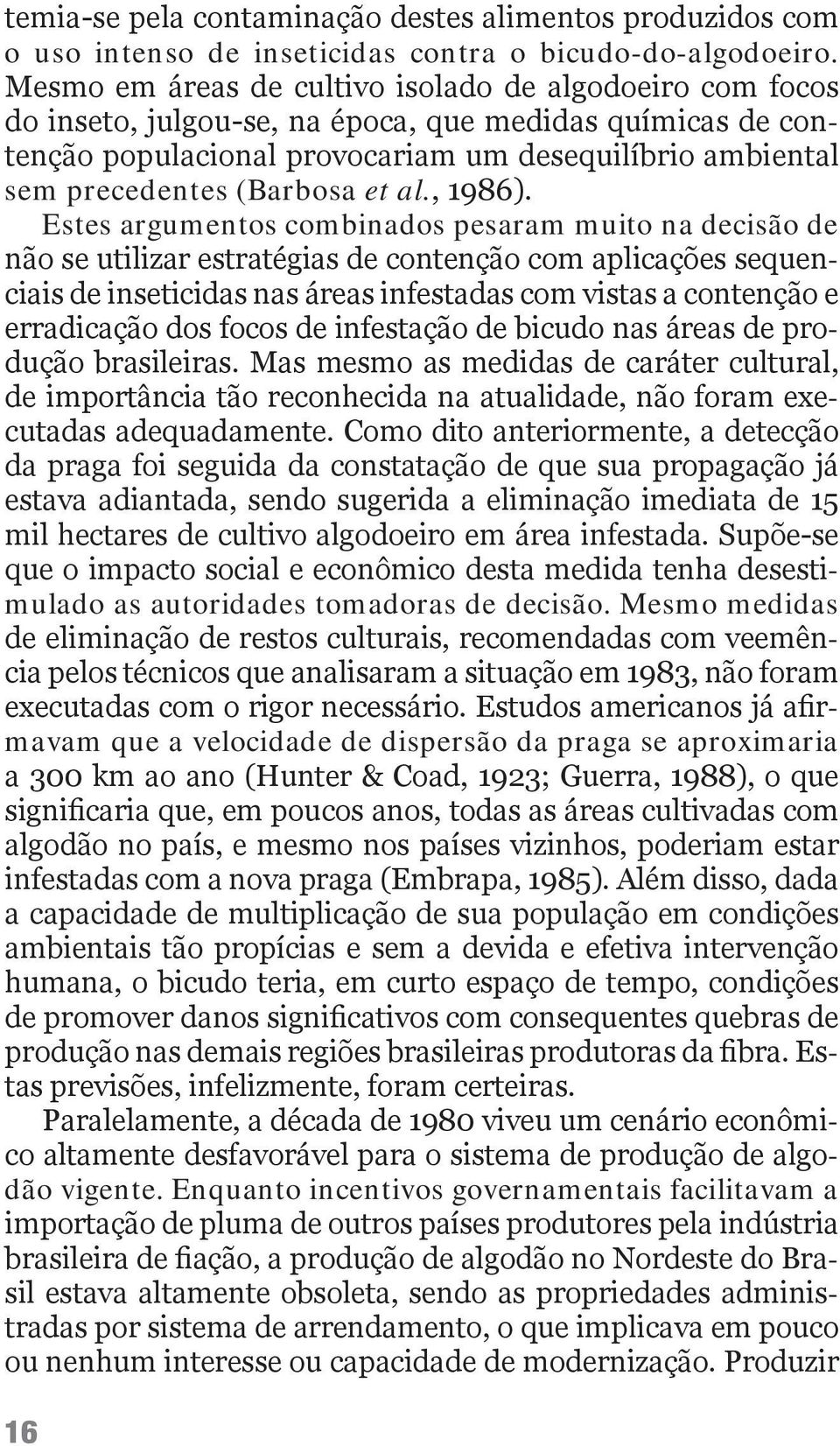 (Barbosa et al., 1986).