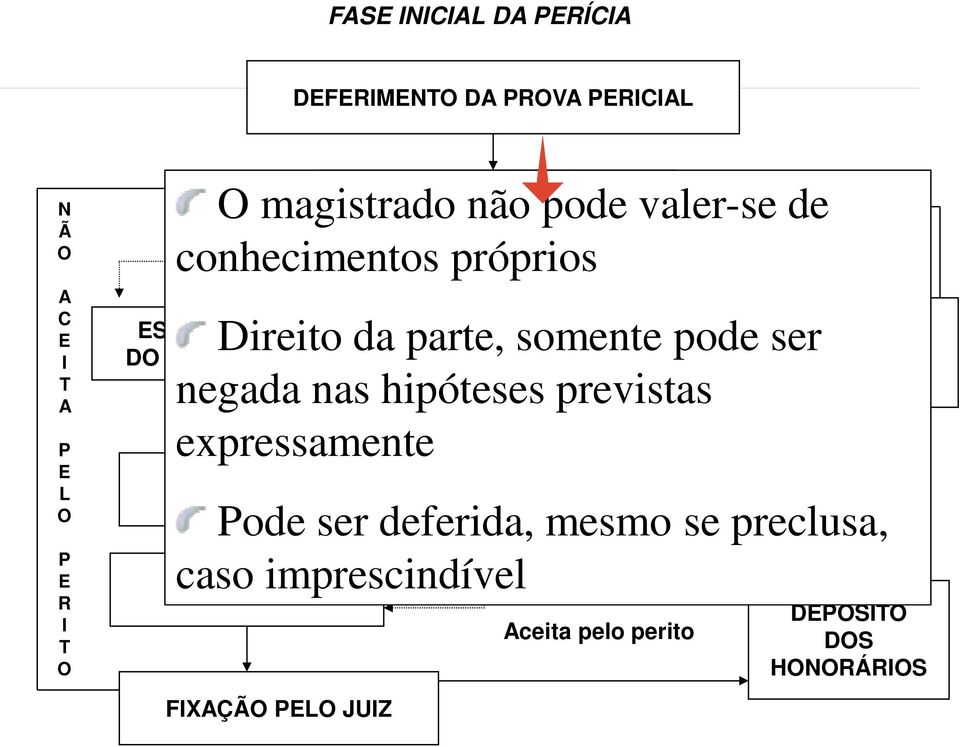 PERITO E FORMULAÇÃO POR IMPEDIMENTO DOS QUESITOS OU SUSPEIÇÃO negada nas hipóteses previstas expressamente QUESITOS IMPERTINENTES