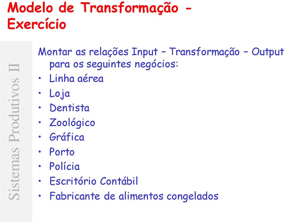 Linha aérea Loja Dentista Zoológico Gráfica Porto