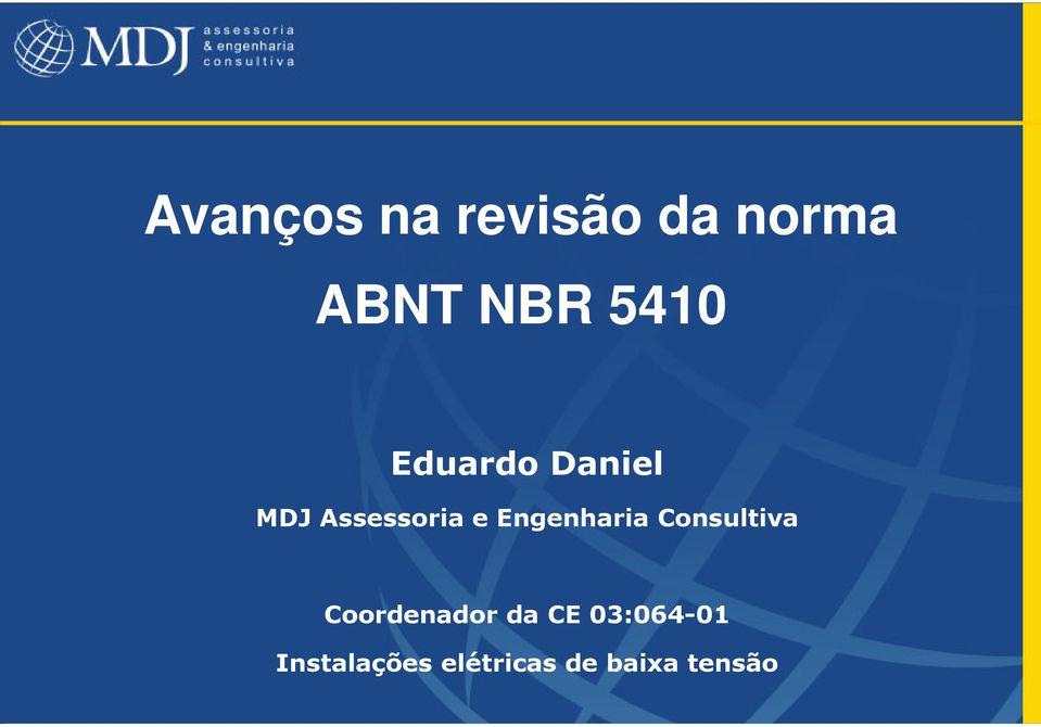 Engenharia Consultiva Coordenador da CE