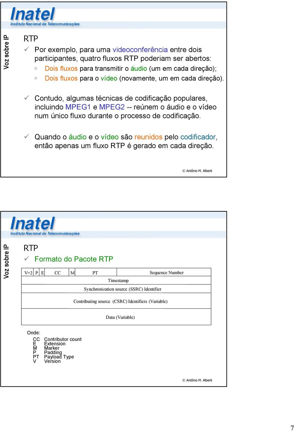 Contudo, algumas técnicas de codificação populares, incluindo MPEG1 e MPEG2 -- reúnem o áudio e o vídeo num único fluxo durante o processo de codificação.