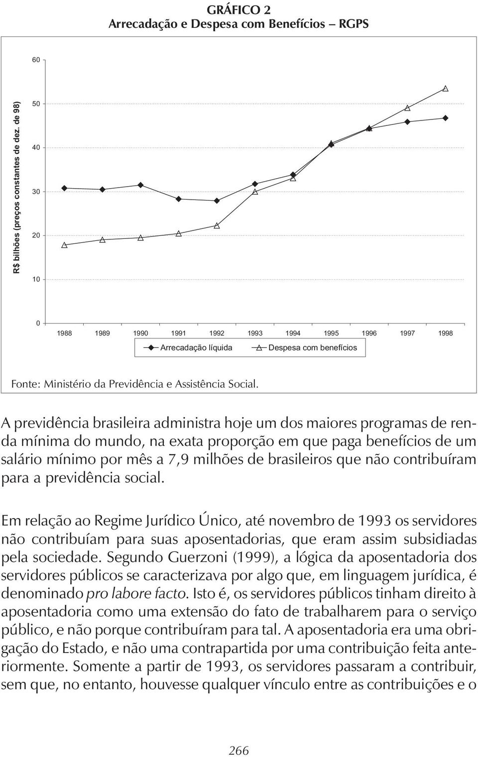 A previdência brasileira administra hoje um dos maiores programas de renda mínima do mundo, na exata proporção em que paga benefícios de um salário mínimo por mês a 7,9 milhões de brasileiros que não