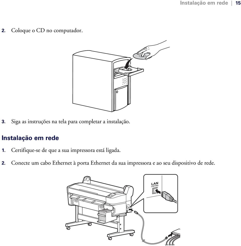 Instalação em rede 1.