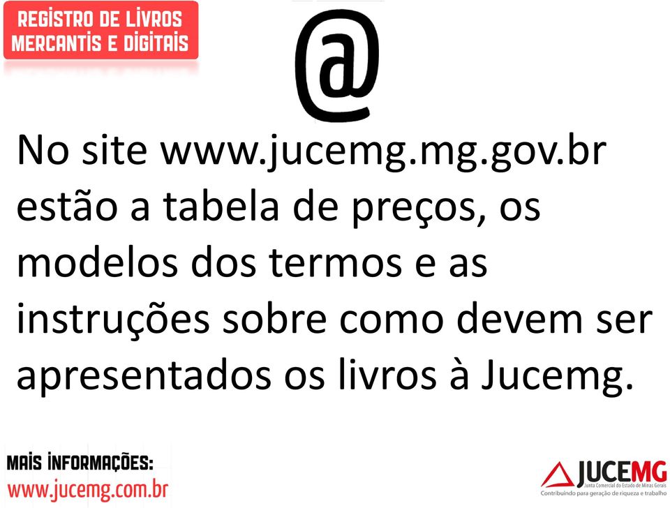 modelos dos termos e as instruções