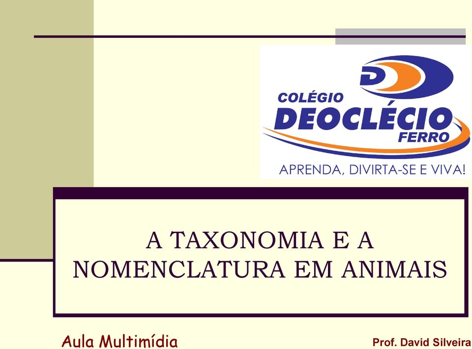 ANIMAIS Aula