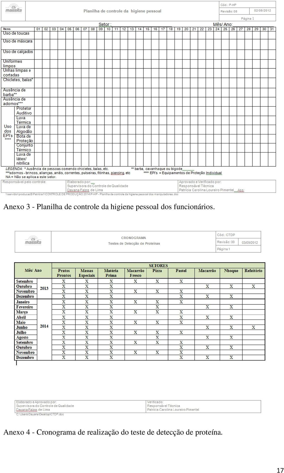 Anexo 4 - Cronograma de realização