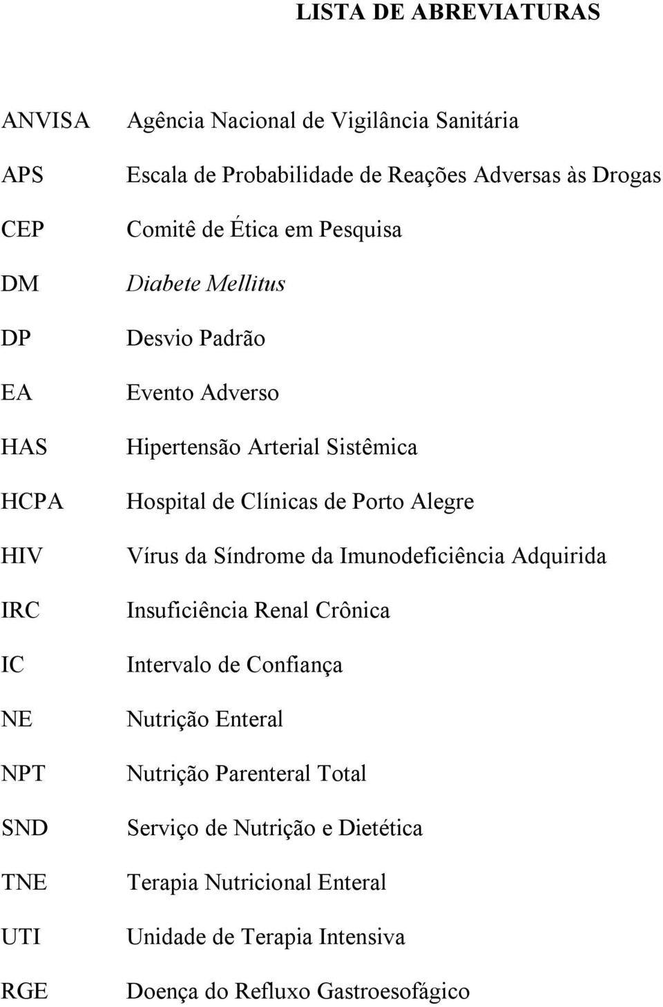 Sistêmica Hospital de Clínicas de Porto Alegre Vírus da Síndrome da Imunodeficiência Adquirida Insuficiência Renal Crônica Intervalo de Confiança