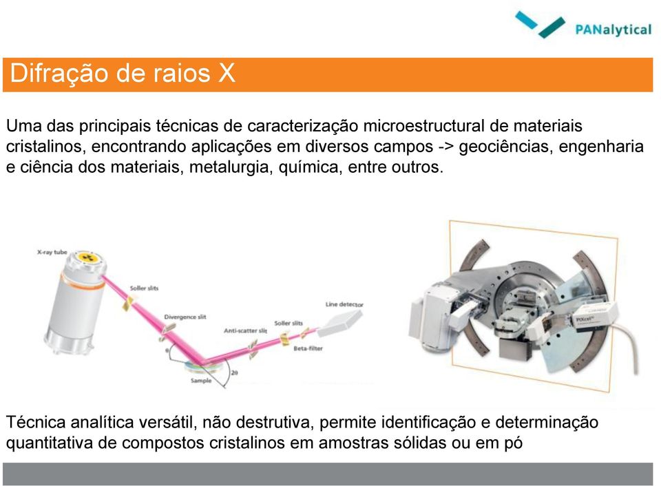 materiais, metalurgia, química, entre outros.