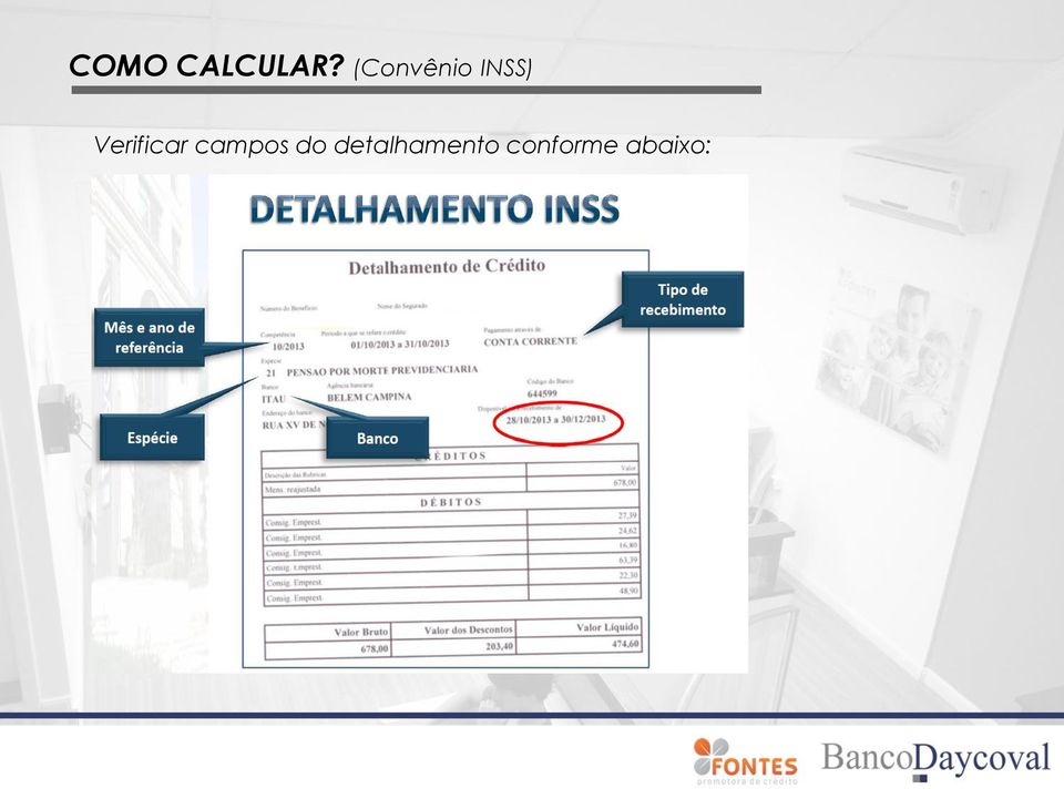 Verificar campos do