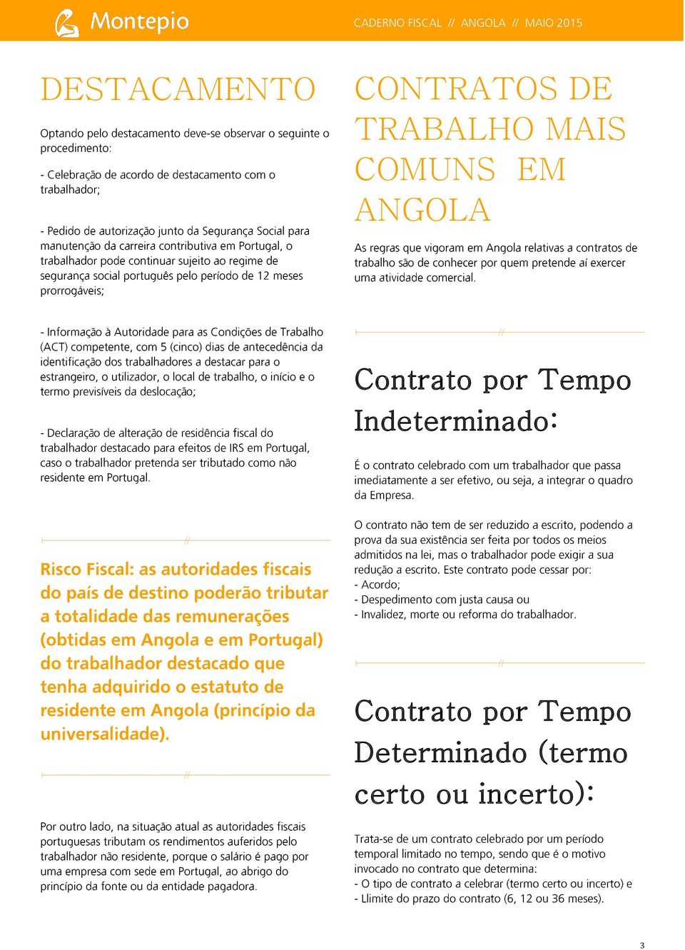 Tempo Indeterminado: Contrato por