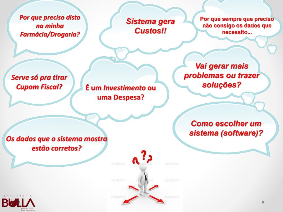 .. Serve só pra tirar Cupom Fiscal? É um Investimento ou uma Despesa?