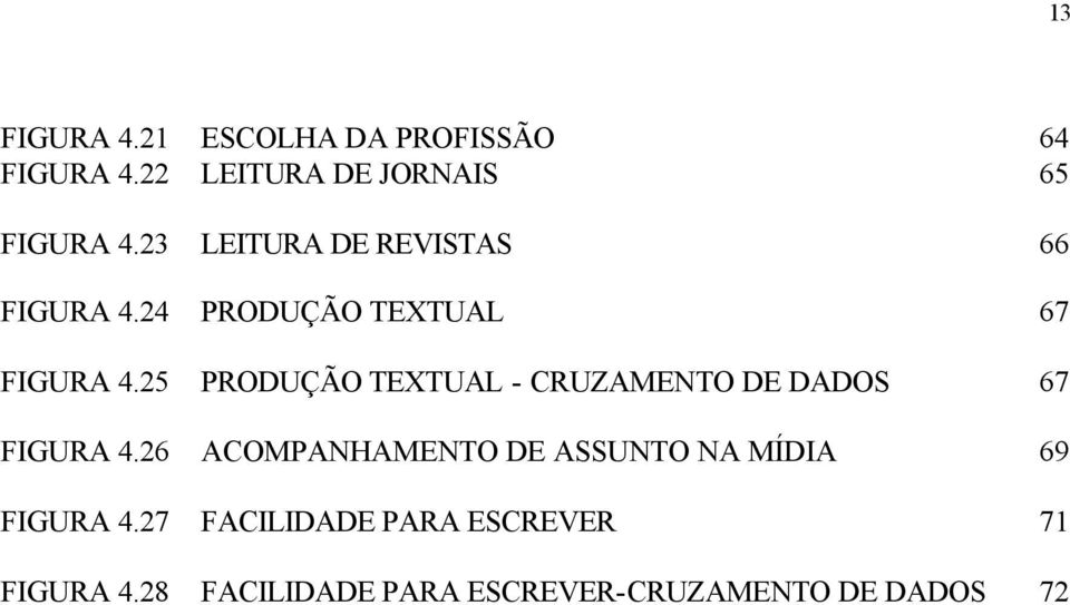 25 PRODUÇÃO TEXTUAL - CRUZAMENTO DE DADOS 67 FIGURA 4.