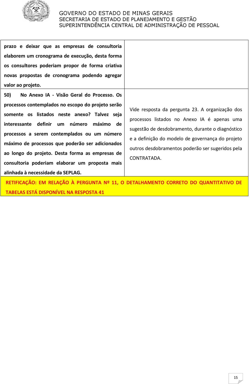 Talvez seja processos listados no Anexo IA é apenas uma interessante definir um número máximo de sugestão de desdobramento, durante o diagnóstico processos a serem contemplados ou um número e a