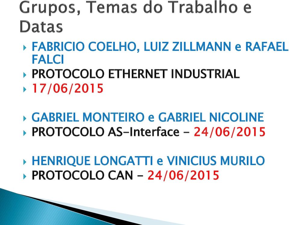 GABRIEL NICOLINE PROTOCOLO AS-Interface - 24/06/2015