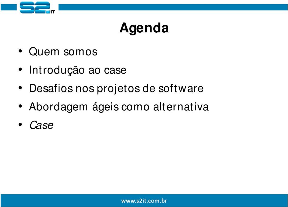 Desafios nos projetos de