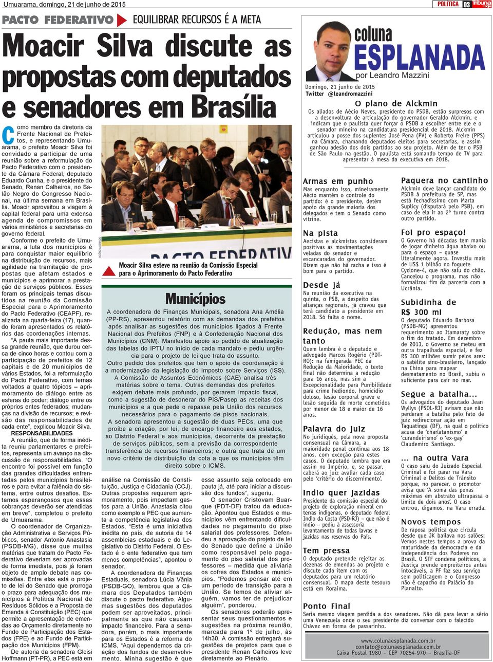 presidente do Senado, Renan Calheiros, no Salão Negro do Congresso Nacional, na última semana em Brasília.