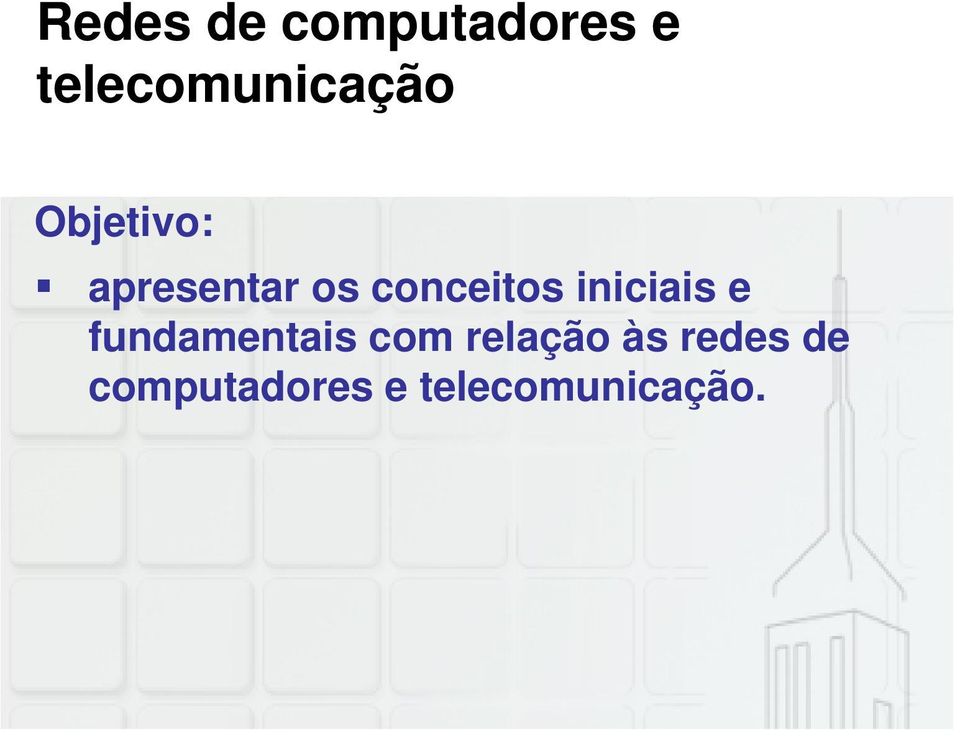 os conceitos iniciais e fundamentais