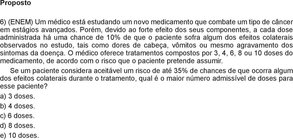 dores de cabeça, vômitos ou mesmo agravamento dos sintomas da doença.