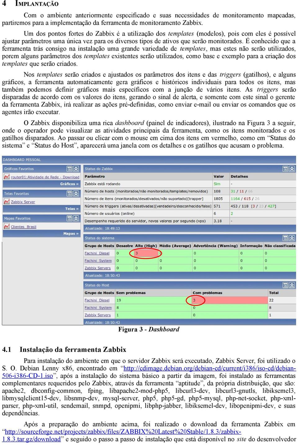 É conhecido que a ferramenta trás consigo na instalação uma grande variedade de templates, mas estes não serão utilizados, porem alguns parâmetros dos templates existentes serão utilizados, como base