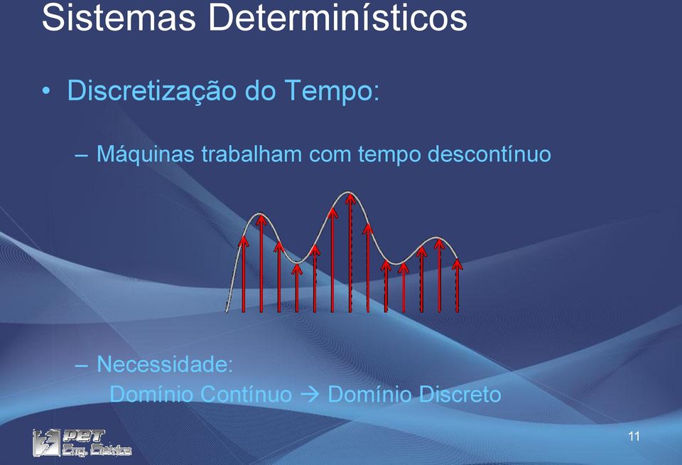 trabalham com tempo descontínuo