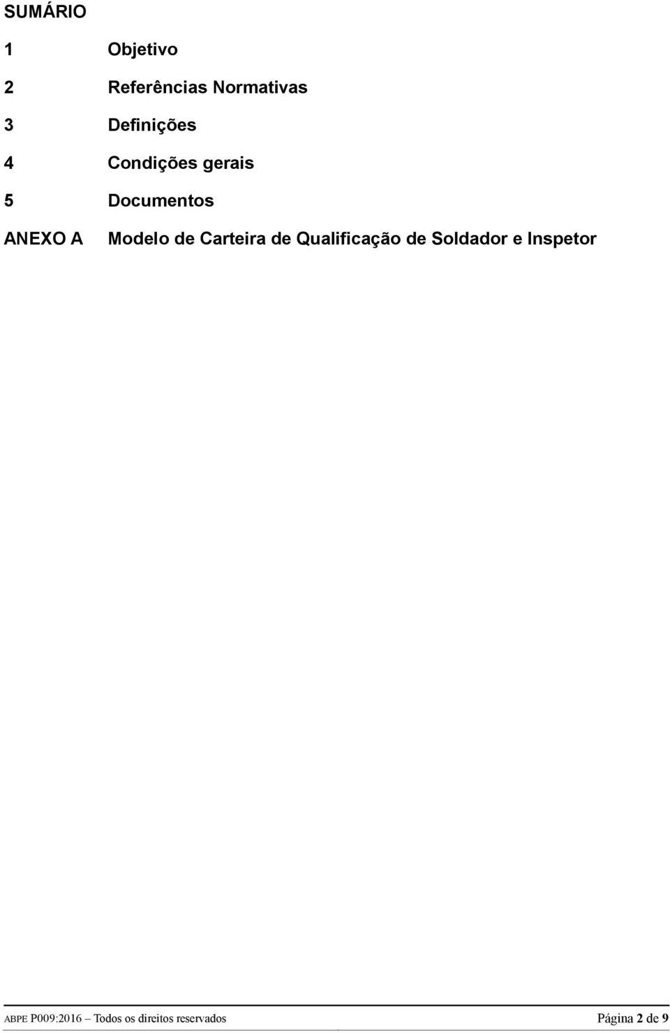 Modelo de Carteira de Qualificação de Soldador e