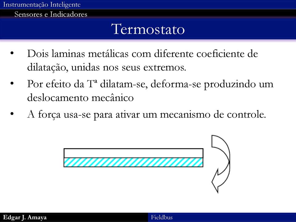 Por efeito da Tª dilatam-se, deforma-se produzindo um