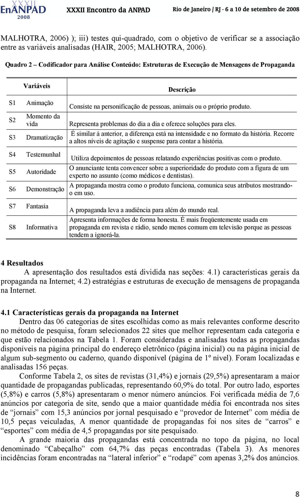 Demonstração Fantasia Informativa Descrição Consiste na personificação de pessoas, animais ou o próprio produto. Representa problemas do dia a dia e oferece soluções para eles.