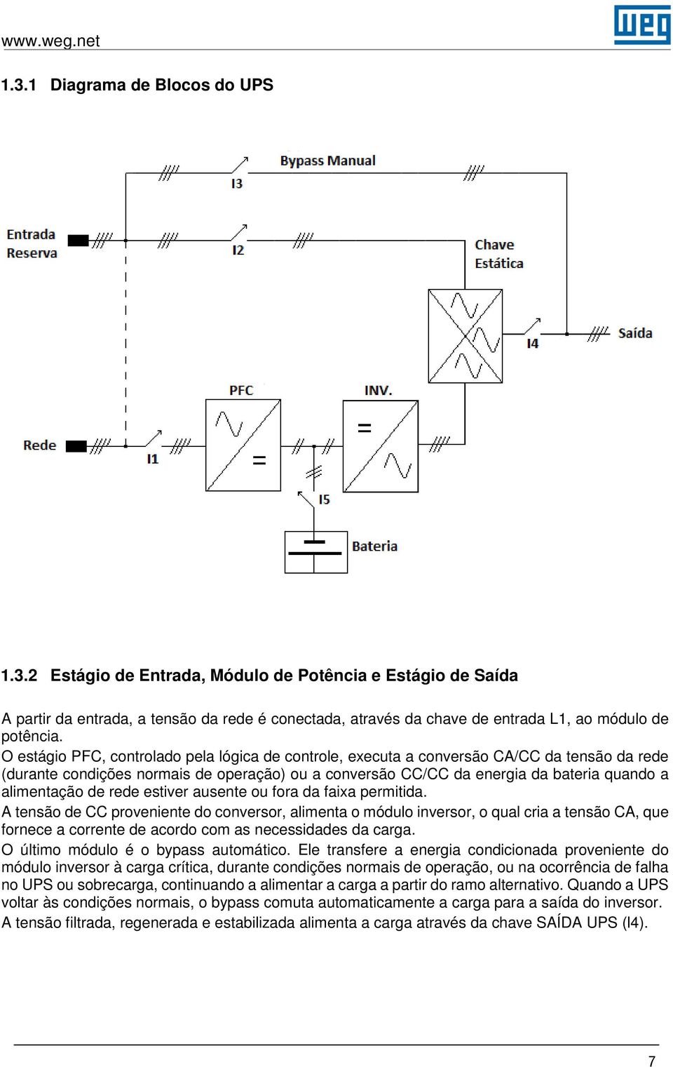 de rede estiver ausente ou fora da faixa permitida.