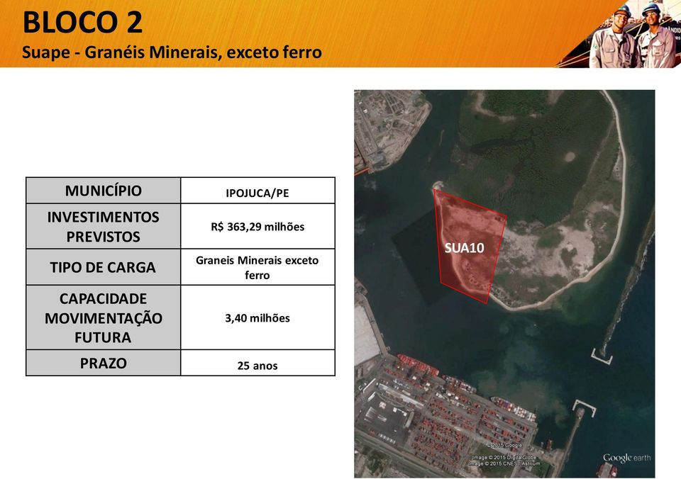 CAPACIDADE MOVIMENTAÇÃO FUTURA PRAZO IPOJUCA/PE R$