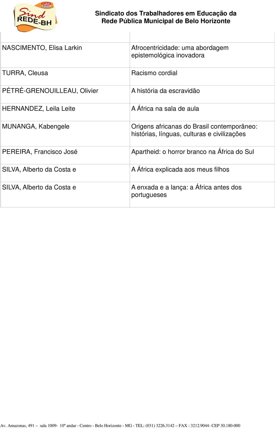 escravidão A África na sala de aula Origens africanas do Brasil contemporâneo: histórias, línguas, culturas e civilizações