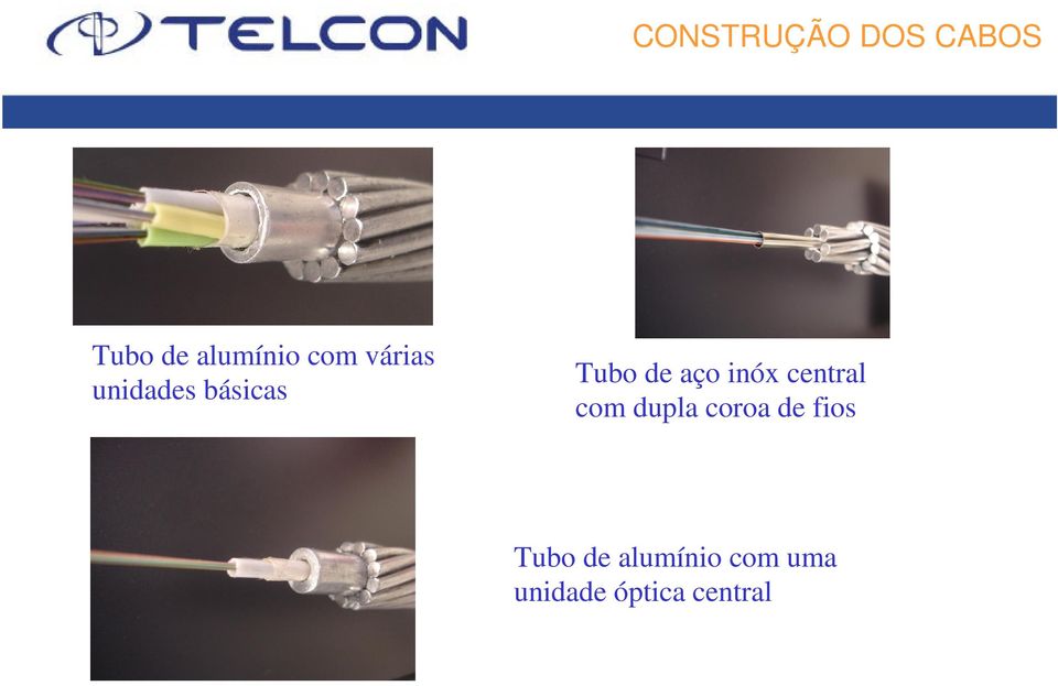 inóx central com dupla coroa de fios