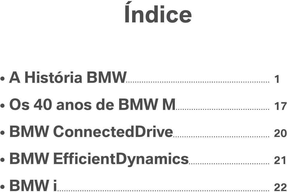 BMW ConnectedDrive 20 BMW