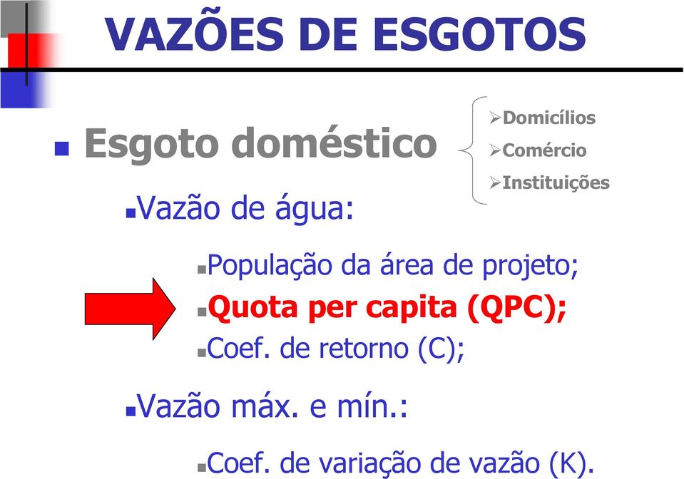 projeto; Quota per capita (QPC); Coef.