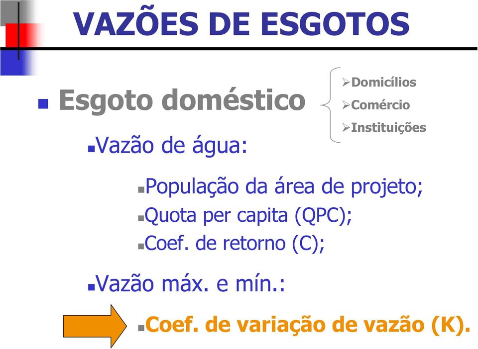 projeto; Quota per capita (QPC); Coef.