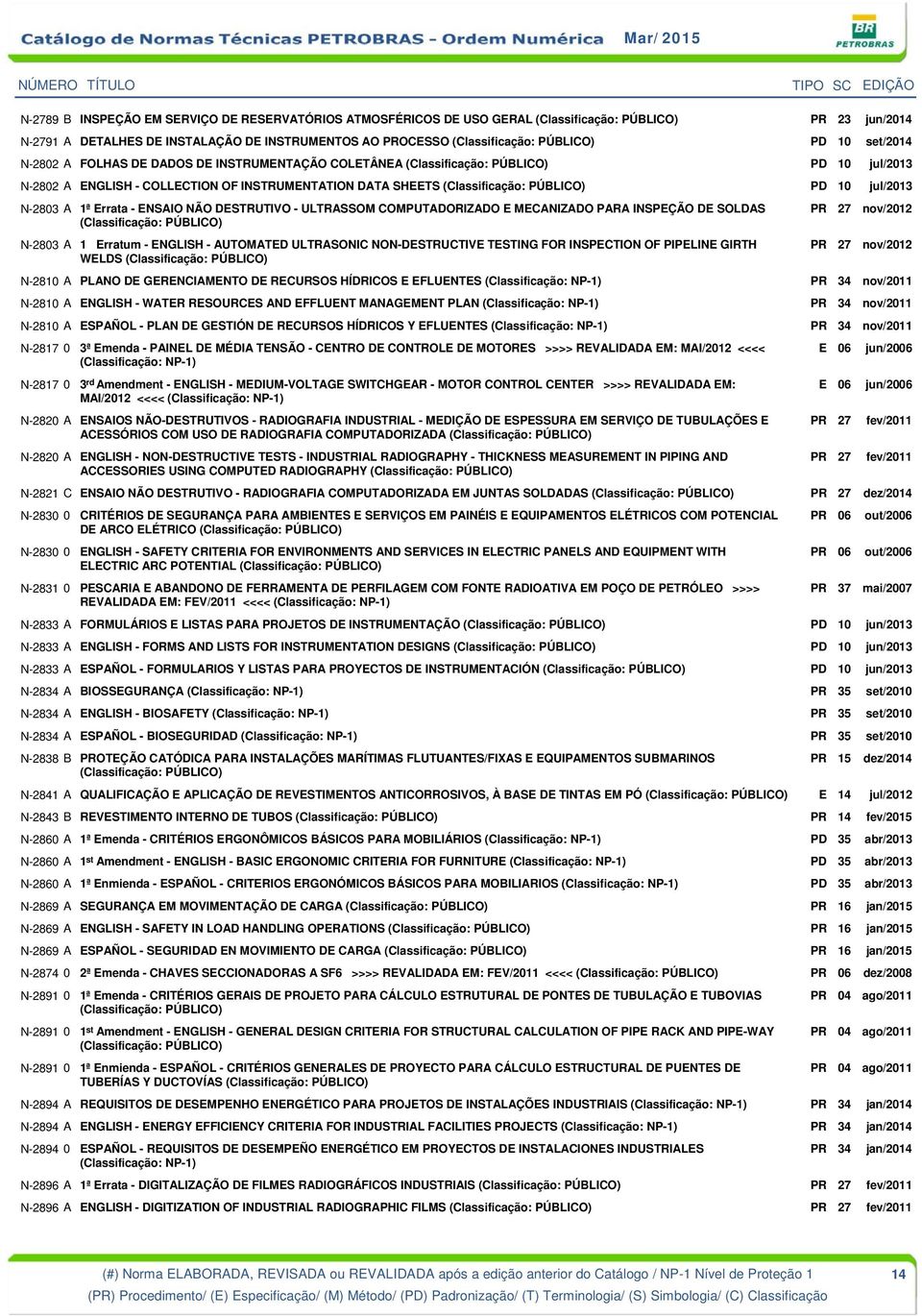 (Classificação: PD 10 jul/2013 1ª Errata - ENSAIO NÃO DESTRUTIVO - ULTRASSOM COMPUTADORIZADO E MECANIZADO PARA INSPEÇÃO DE SOLDAS (Classificação: 1 Erratum - ENGLISH - AUTOMATED ULTRASONIC