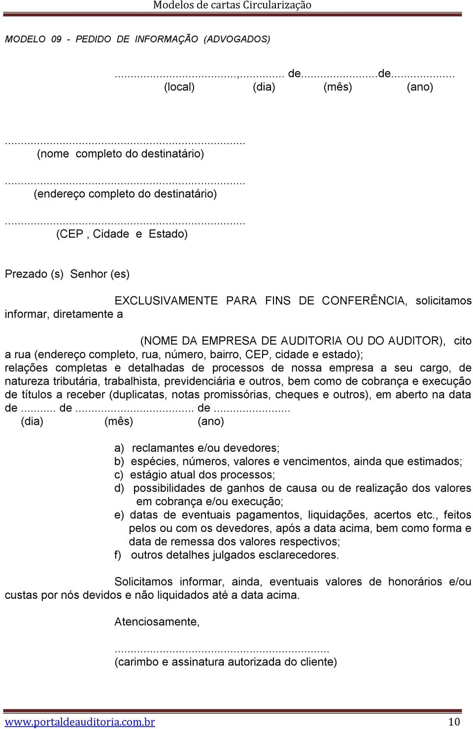 títulos a receber (duplicatas, notas promissórias, cheques e outros), em aberto na data de.