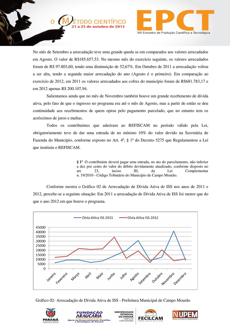 Em Outubro de 2011 a arrecadação voltou a ser alta, tendo a segunda maior arrecadação do ano (Agosto é o primeiro).