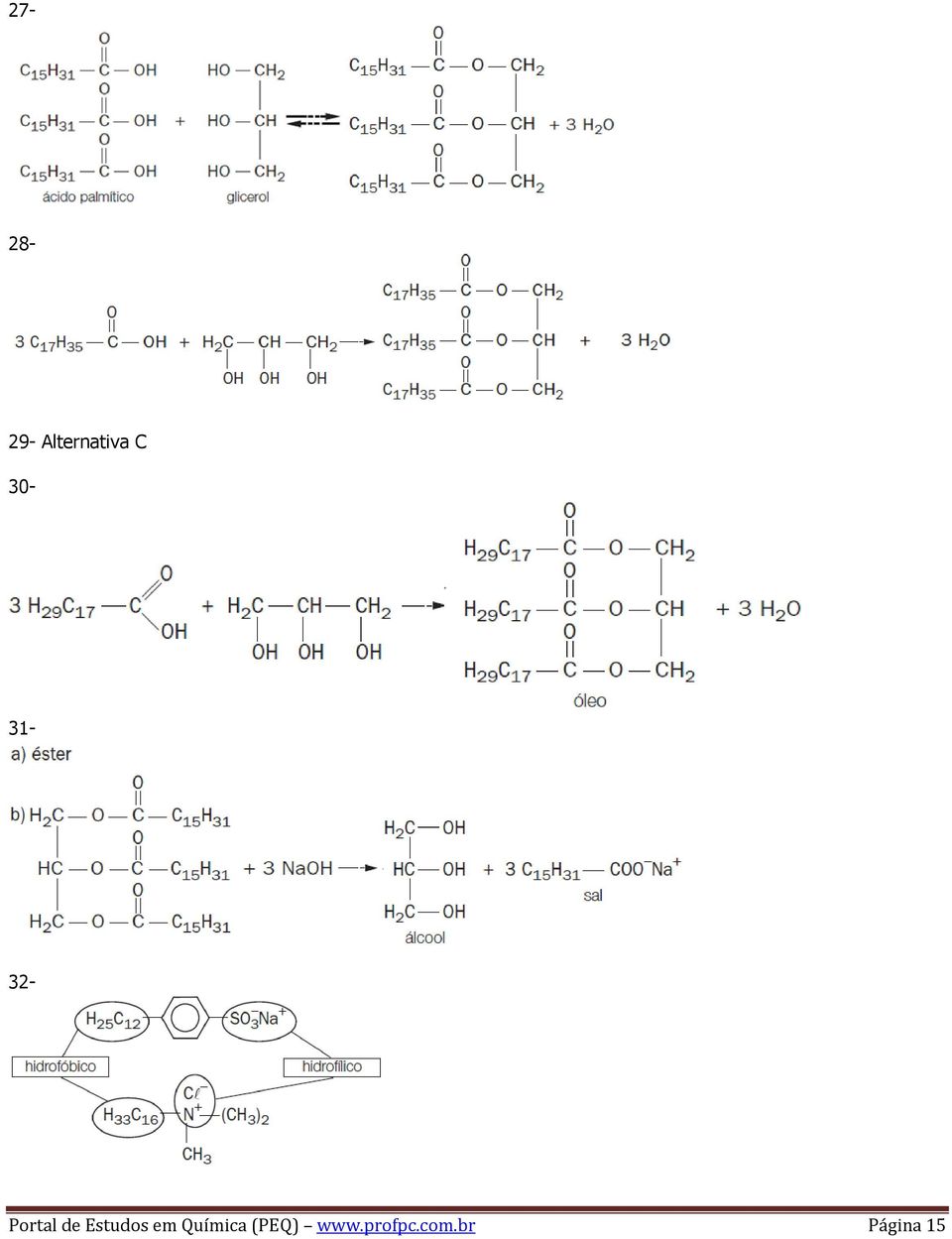 Estudos em Química (PEQ)