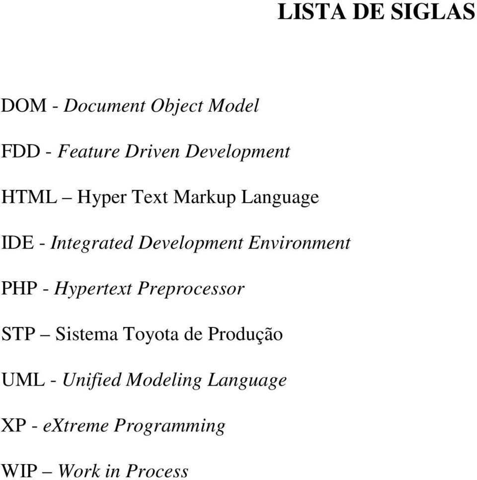 Development Environment PHP - Hypertext Preprocessor STP Sistema Toyota