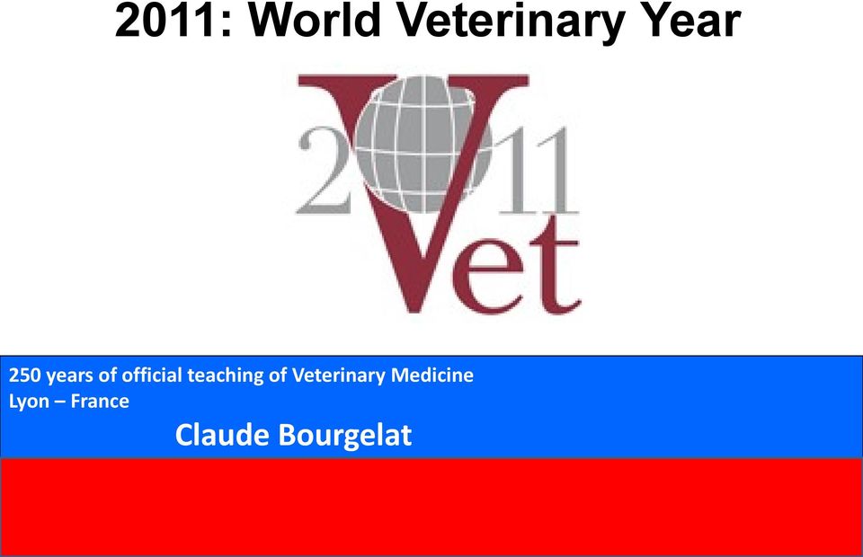 teaching of Veterinary